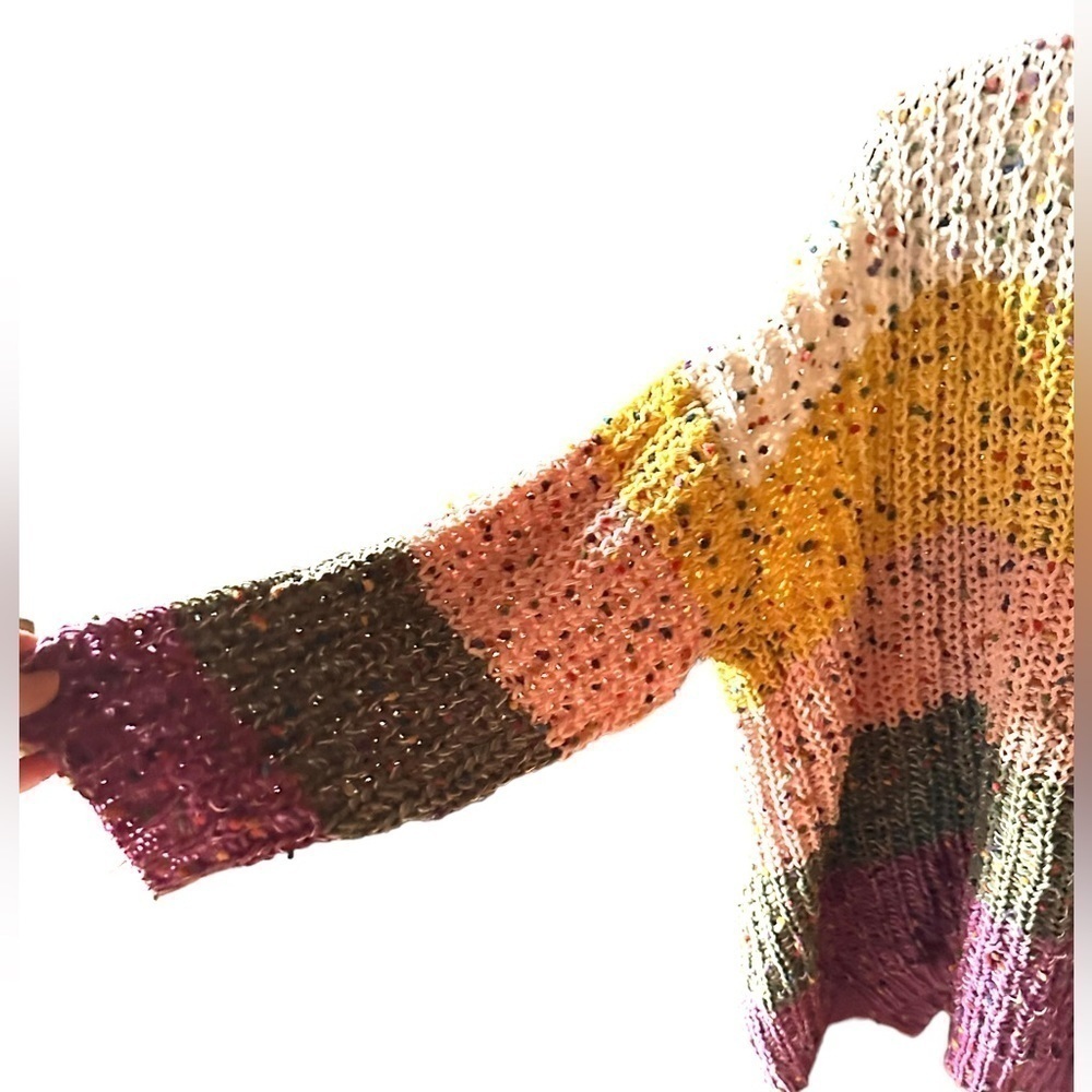 Davi And Dani Size Large Striped Chenille Chunky … - image 4